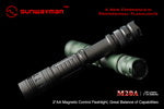 Sunwayman M20A LED Flashlight with CREE R5 220 Lumens 2 x AA