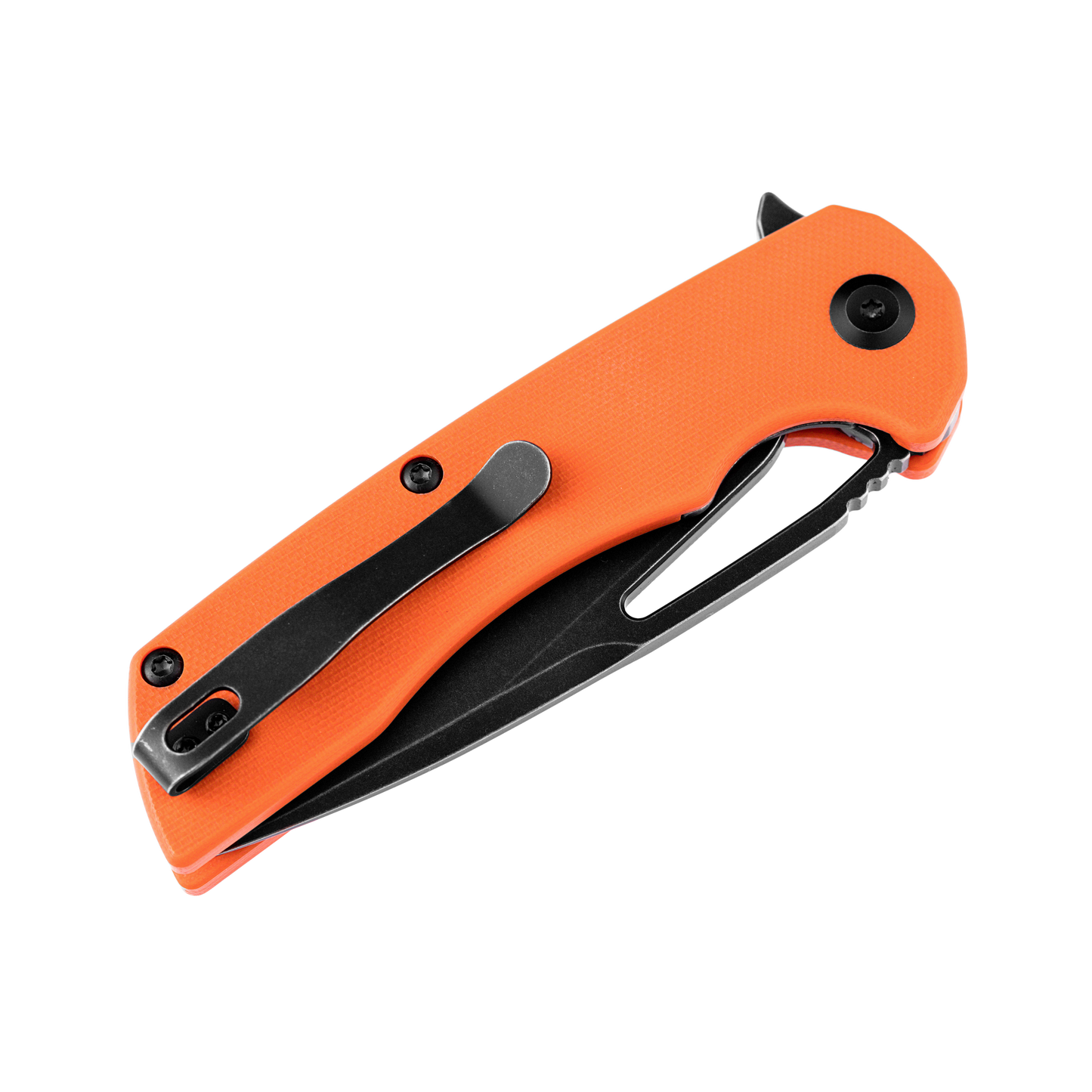 Kansept Kryo T1001B4 orange G10 handle scales