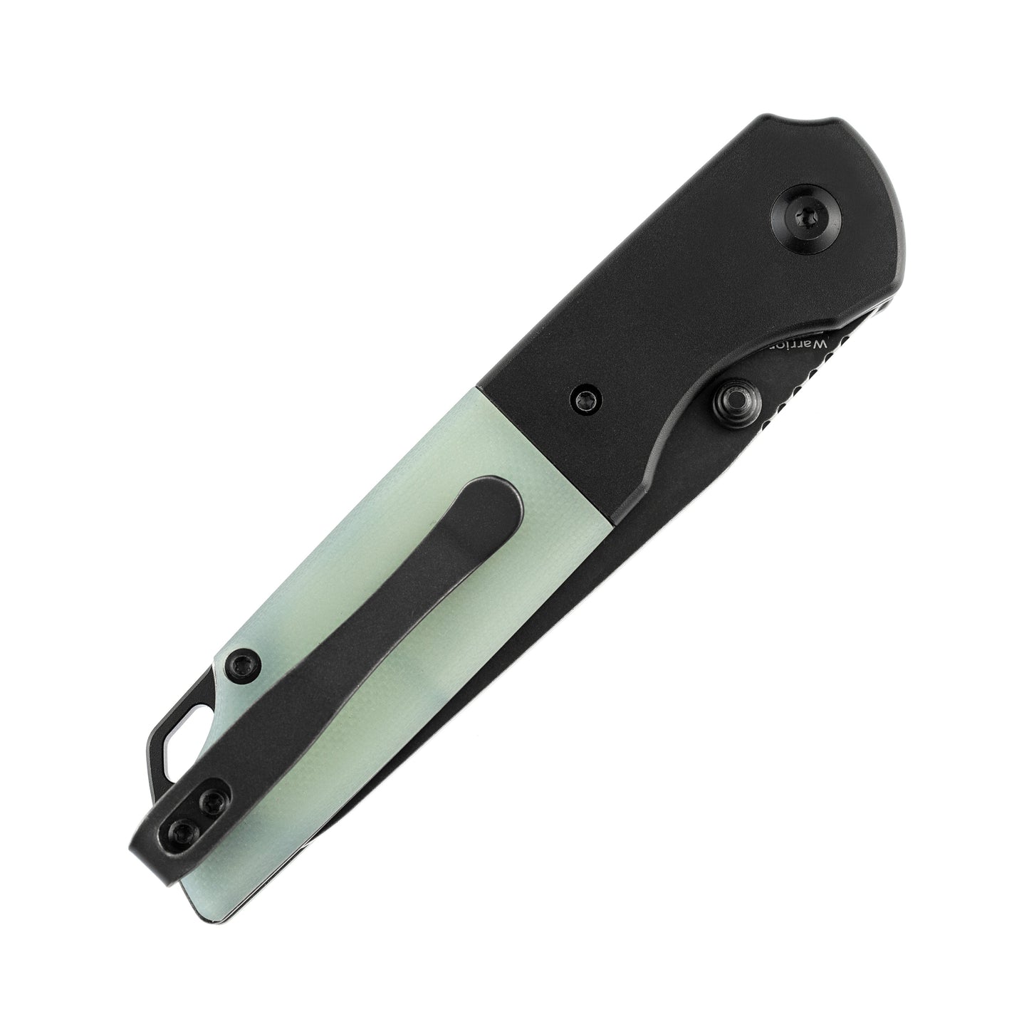 Kansept Warrior T1005S4 jade G10 handle scales