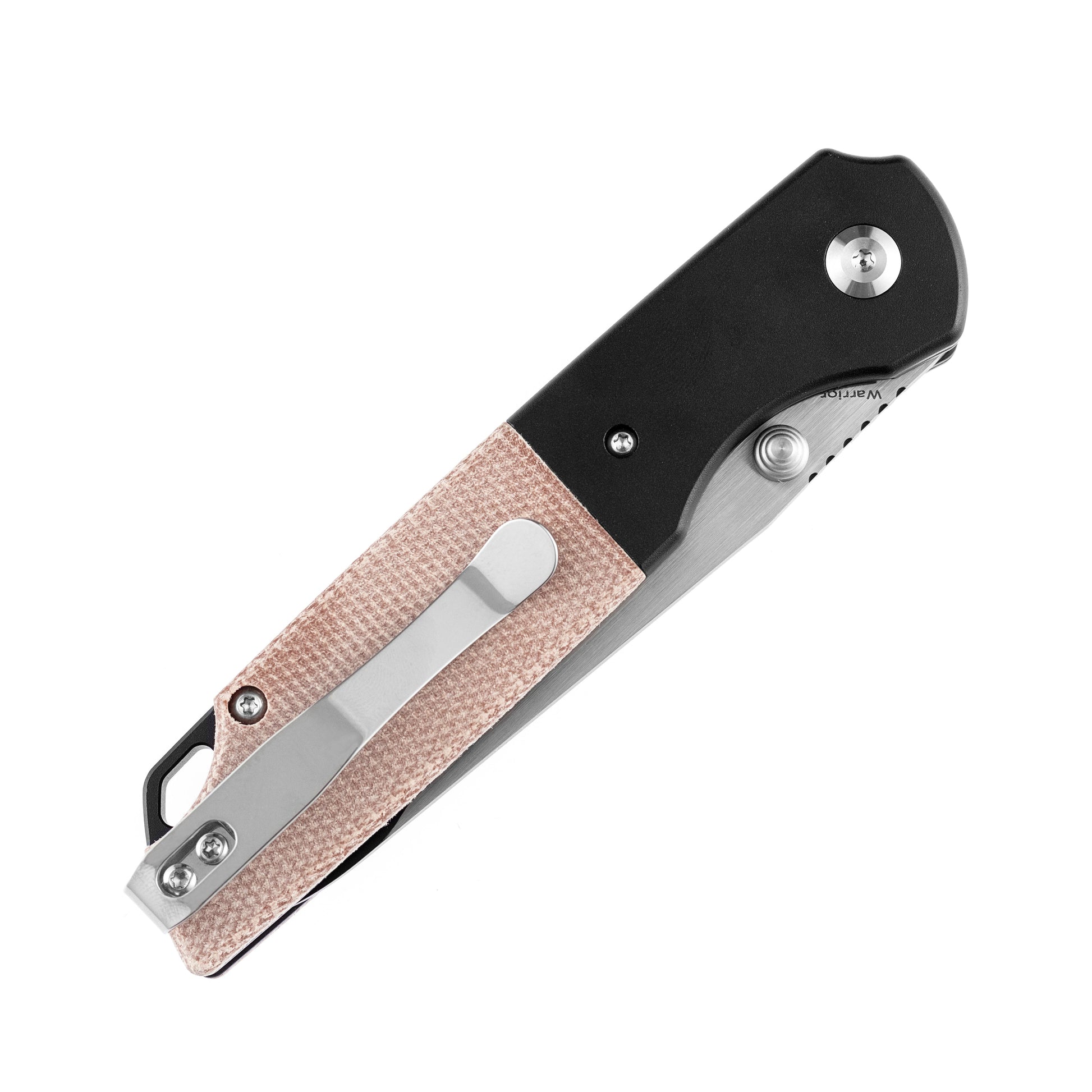 Kansept Warrior T1005S5 brown Micarta handle scales
