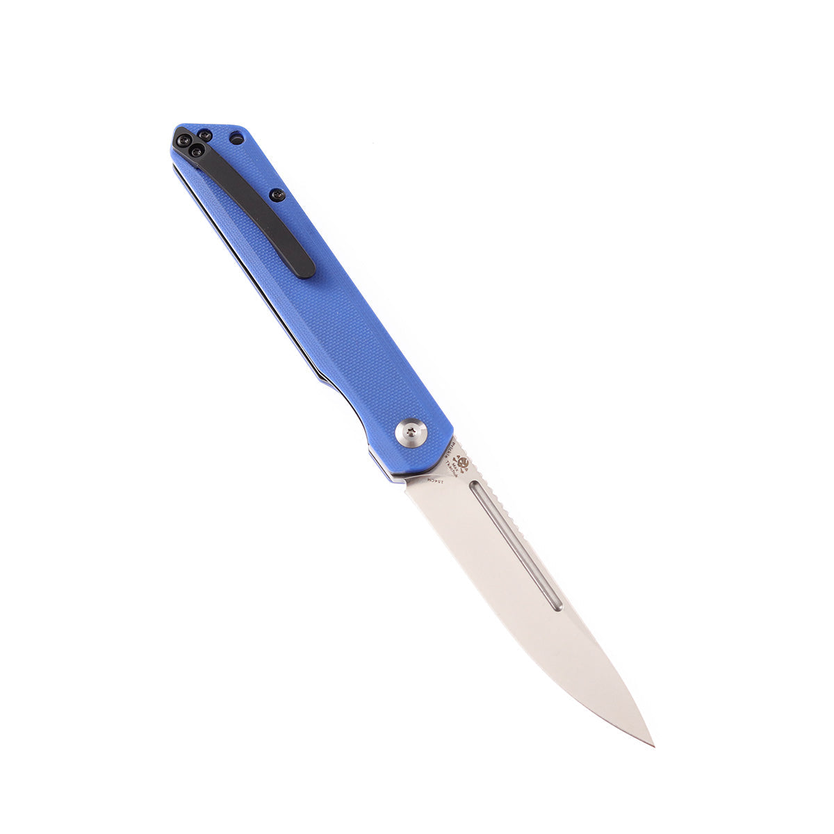 Kansept Prickle T1012A4 open position showing 154CM drop point blade