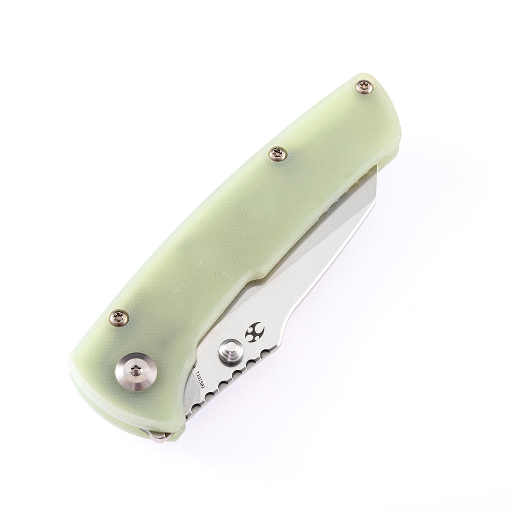 Kansept Main Street T1015B1 jade G10 handle scales