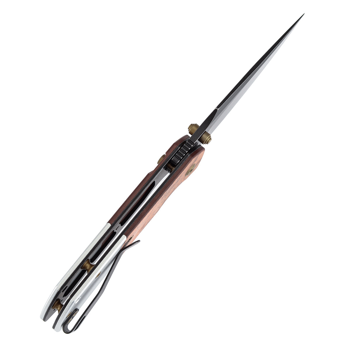Tenable Fenrir T1034B2 Black Copper foil G-10 handle scales