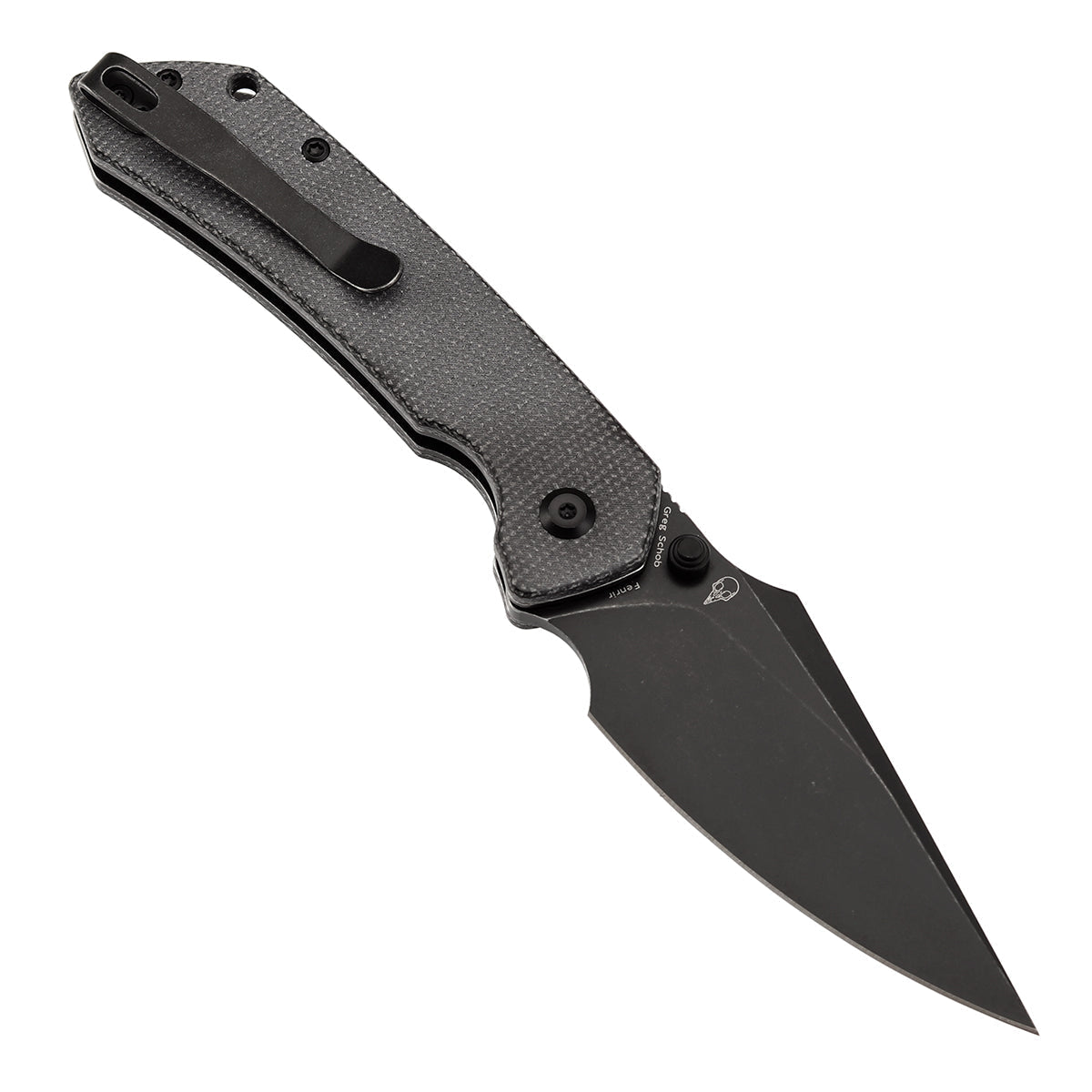 Tenable Fenrir T1034F6 open position showing 14C28N harpoon blade