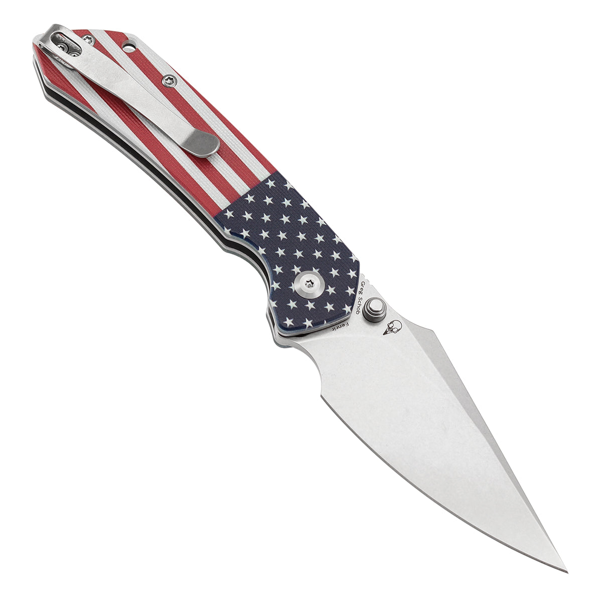Tenable Fenrir T1034F8 open position showing 14C28N harpoon blade