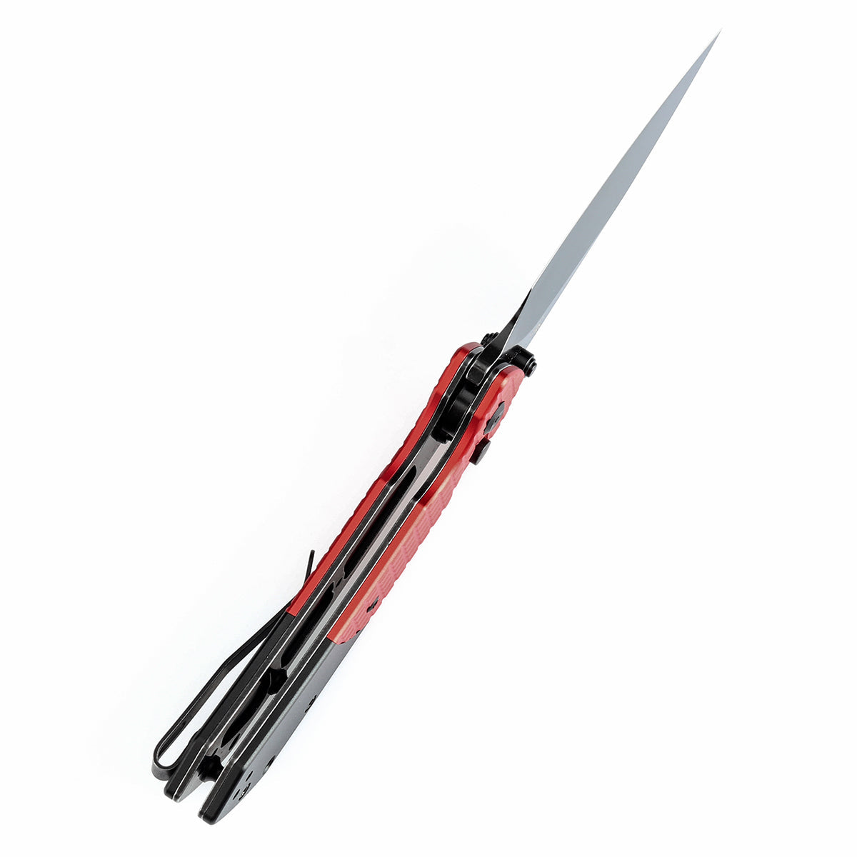 Tenable Fenrir T1034S3 blade detail – 3.45″ Blackwash 14C28N harpoon, flat grind, Sparrow Knife Design