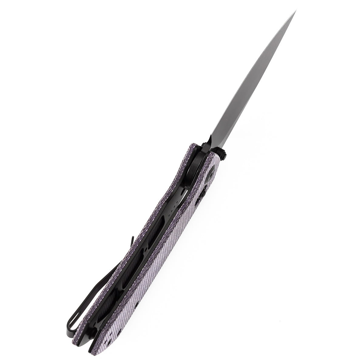 Tenable Fenrir T1034V4 blade detail – blackwashed Nitro-V harpoon