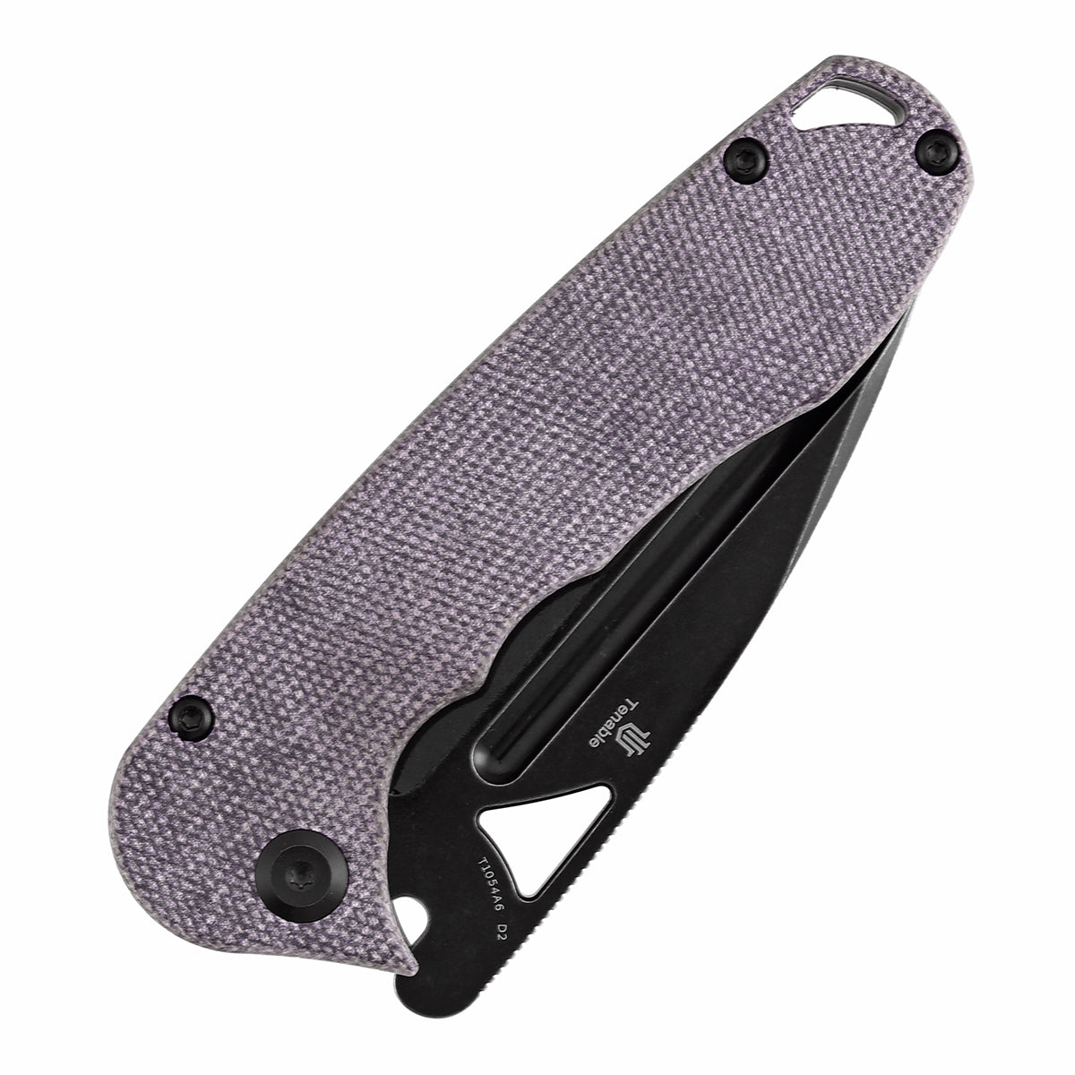 Tenable Bombur T1054A6 liner lock detail