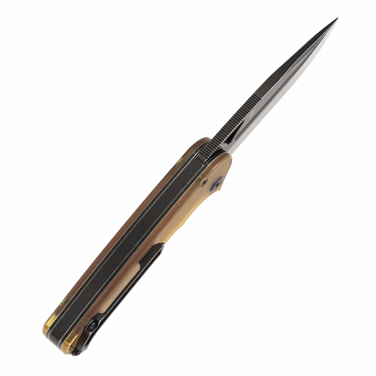 Tenable Bömbur T1054A7 amber PEI handle scales