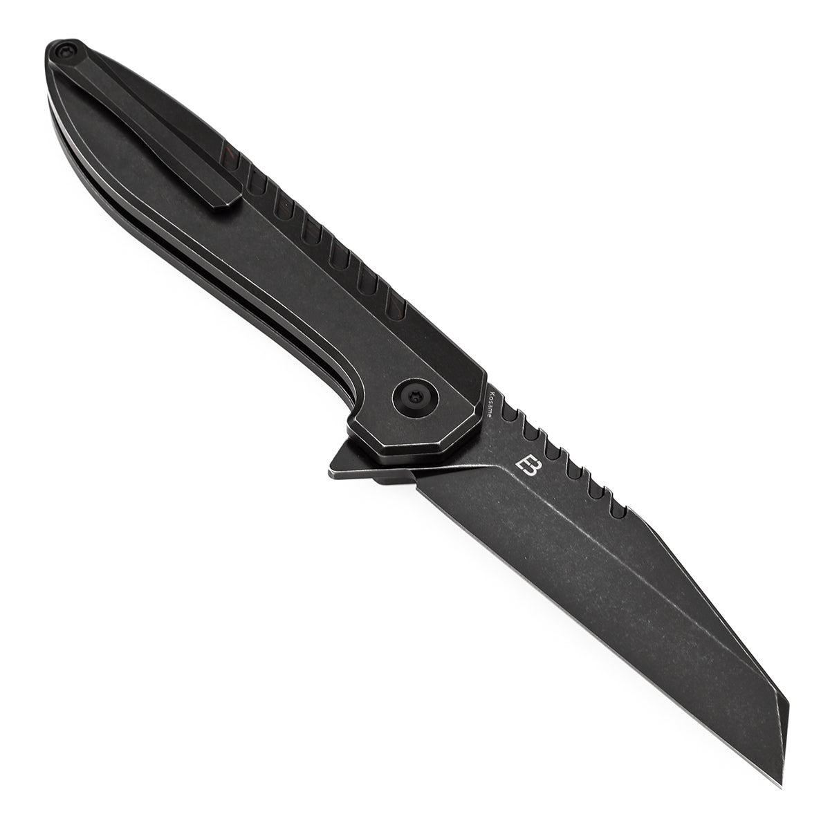 Kansept Kosame T1093F5 open position showing 154CM Wharncliffe blade