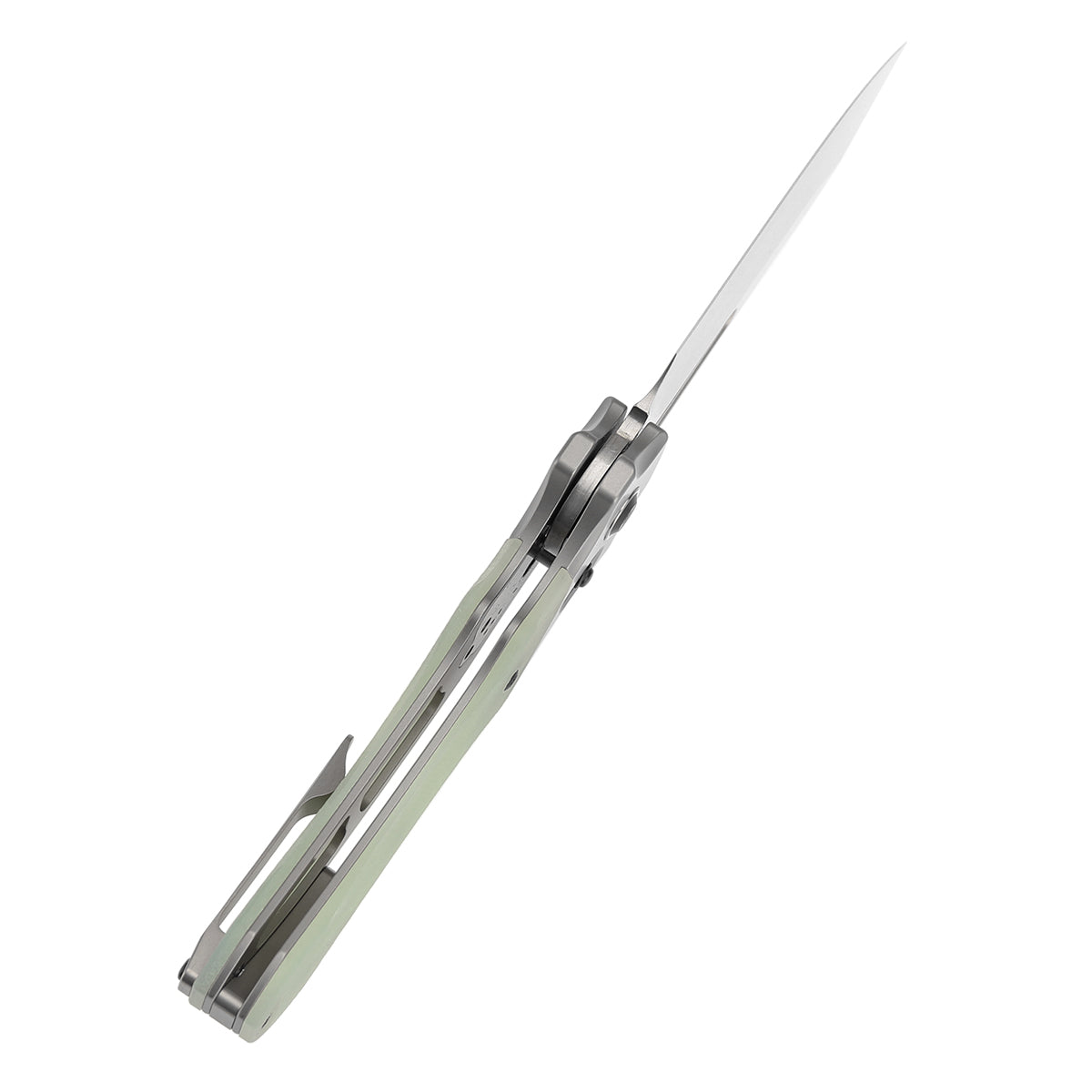 Kansept Quasar T1099V1 jade G10 handle scales