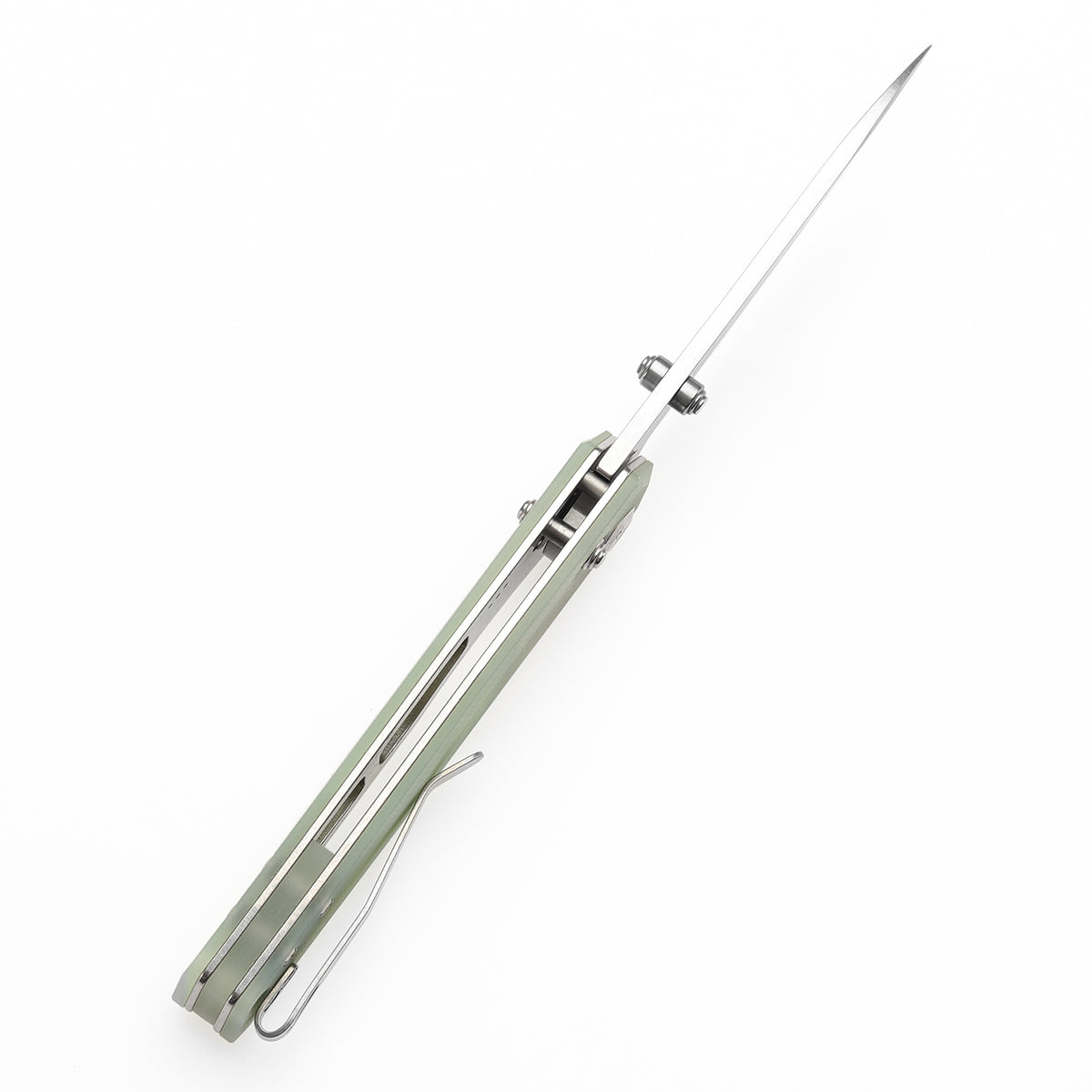 Tenable Beaver T1105V4 jade G10 handle scales