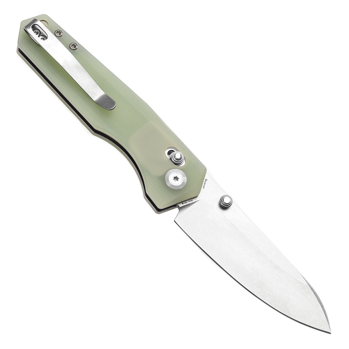 Tenable Beaver T1105V4 open position showing Nitro-V drop point blade