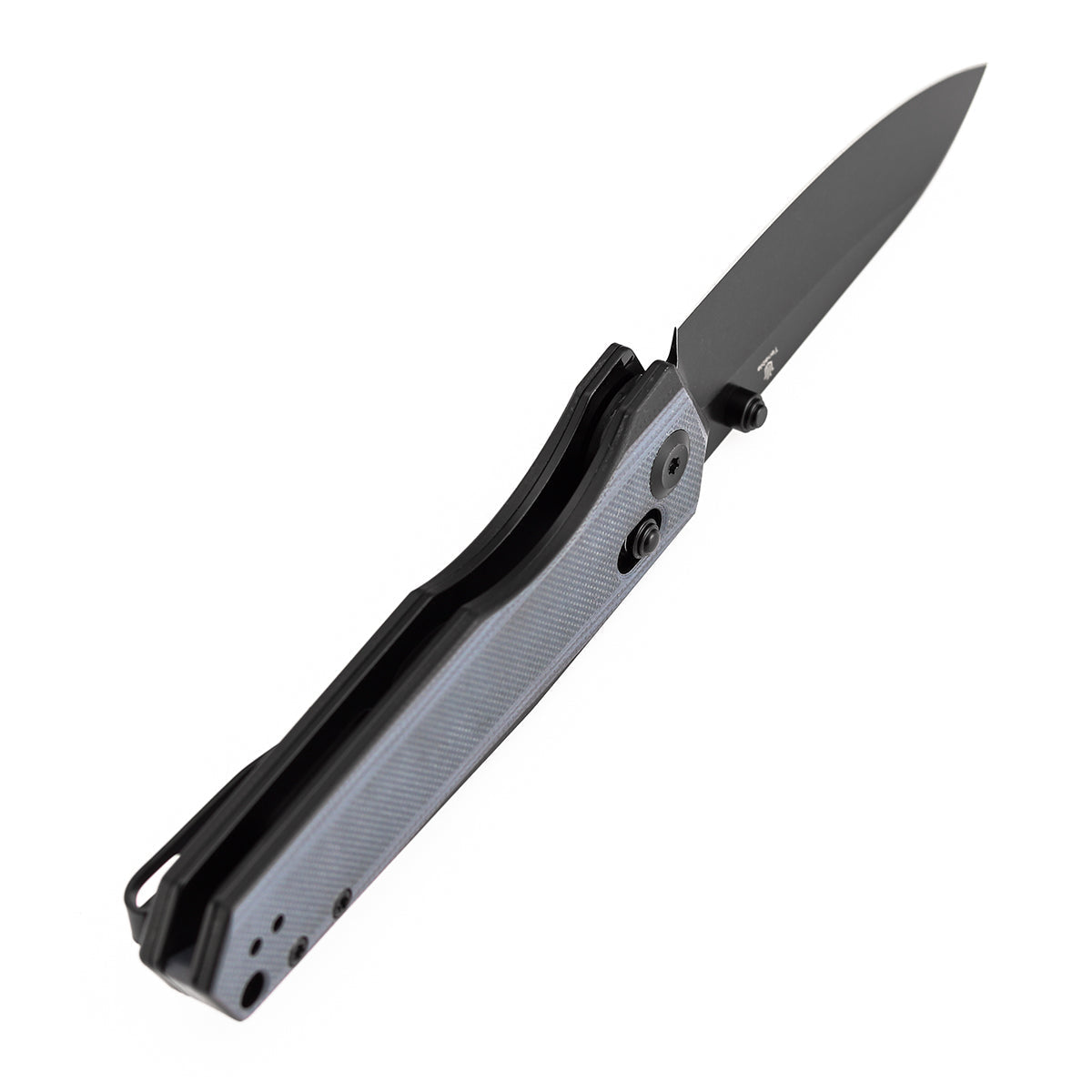 Tenable Beaver T1105V7 blade detail – blackwash Nitro-V drop point