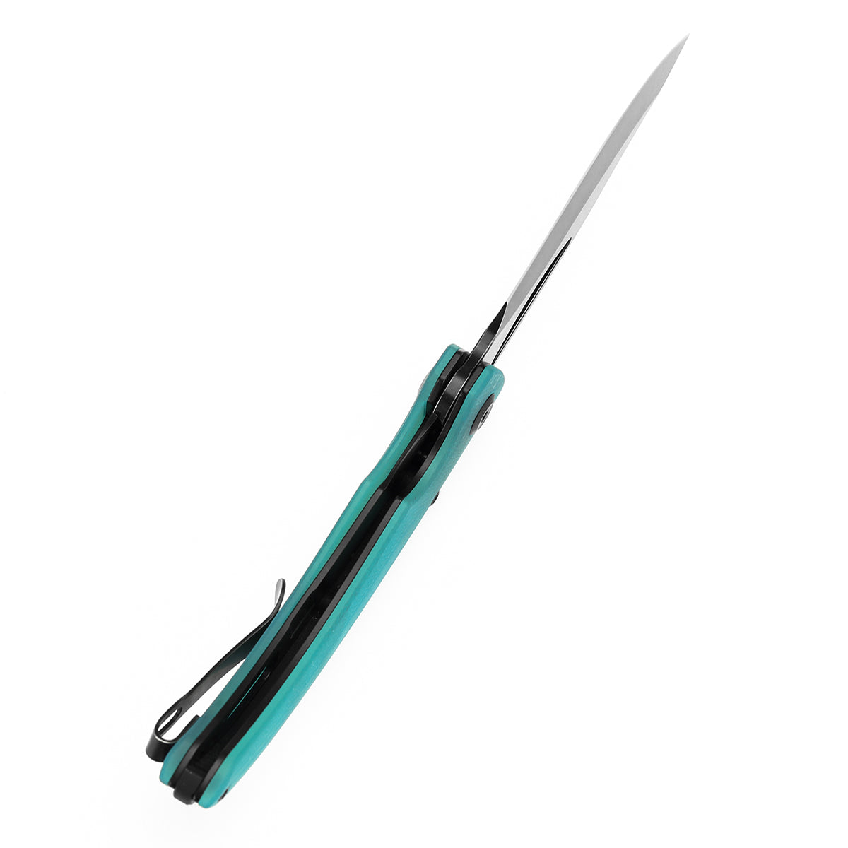 Tenable Gideon T1119A5 blade detail – blackwash Nitro-V clip point
