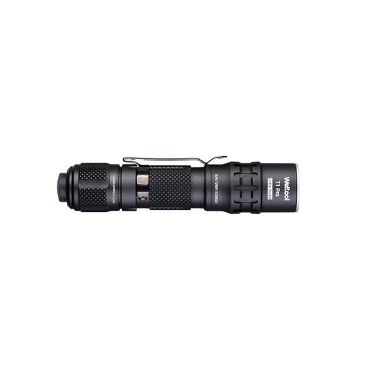 Weltool T1 Pro 540 lumen EDC flashlight front view
