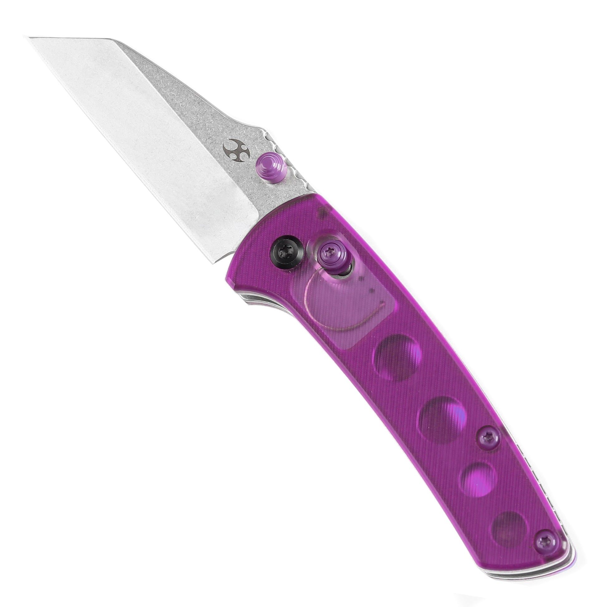 Kansept Little Main Street T2015V2 purple acrylic handle scales
