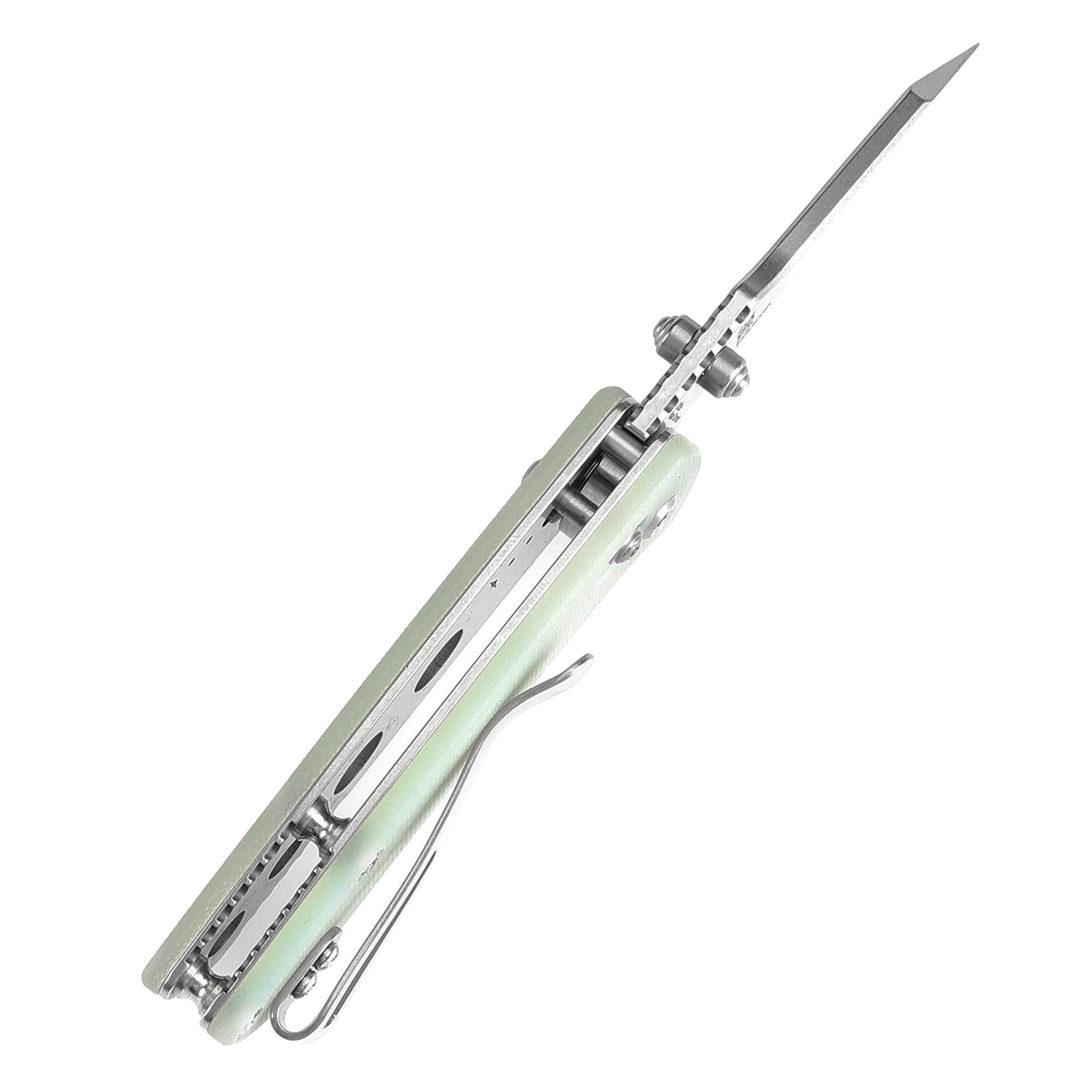Kansept Little Main Street T2015V5 jade G10 handle scales