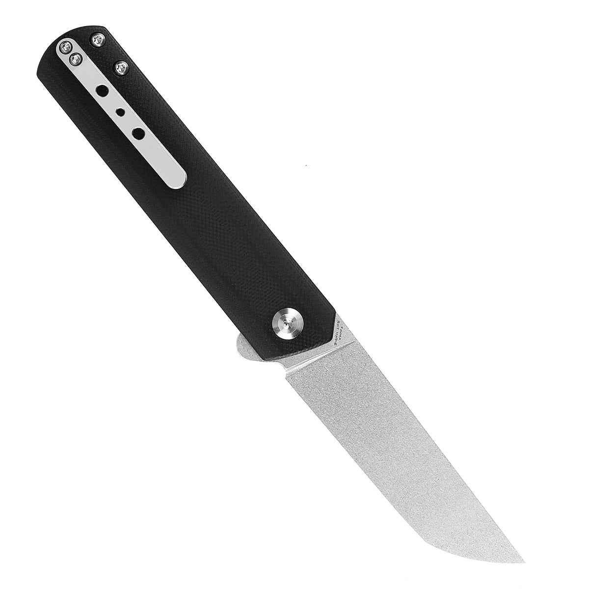 Kansept Foosa T2020T10 open position showing 154CM tanto blade