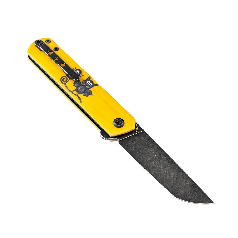 Kansept Foosa T2020T8 open position showing 154CM tanto blade