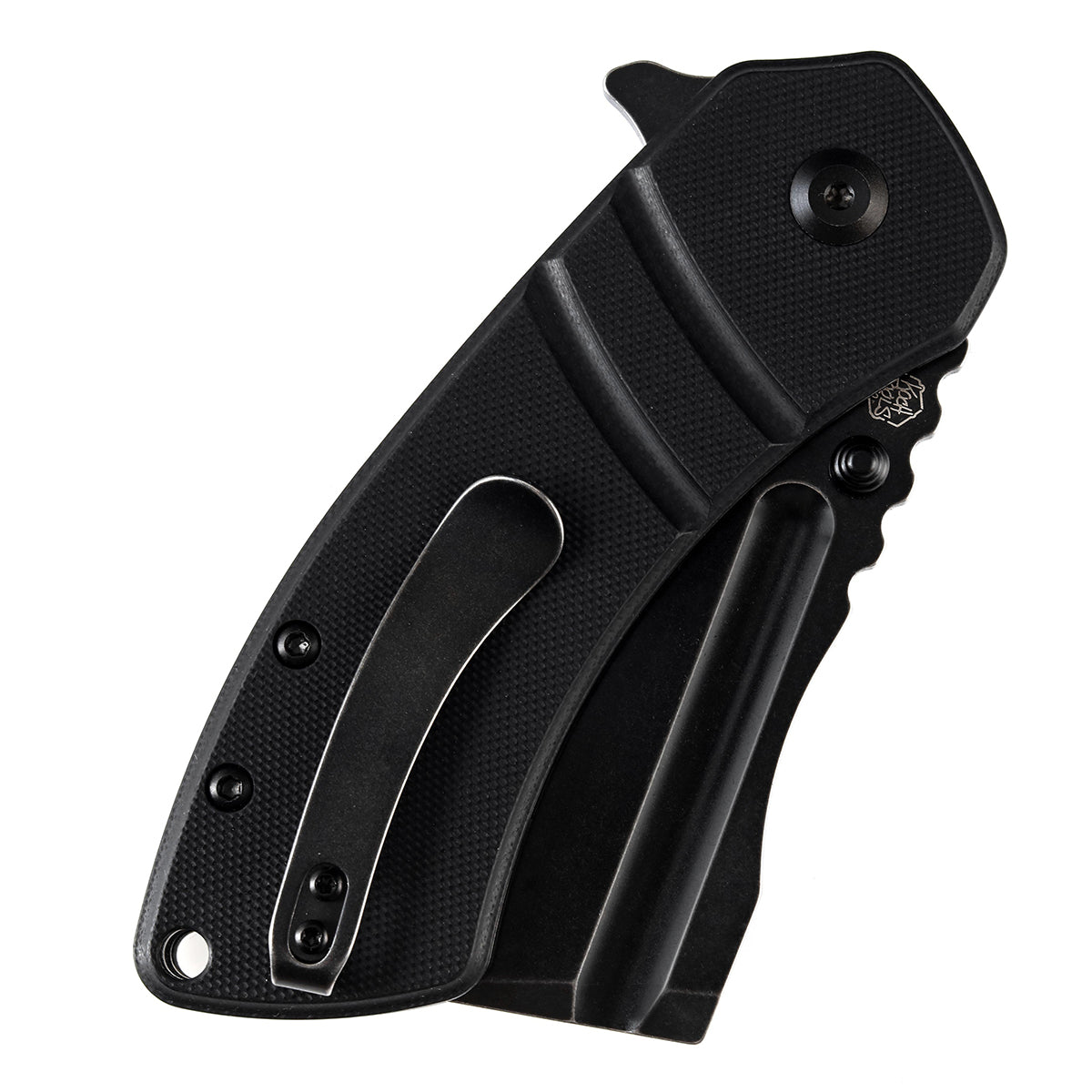 Kansept M+ Korvid T2030B1U black G10 handle scales