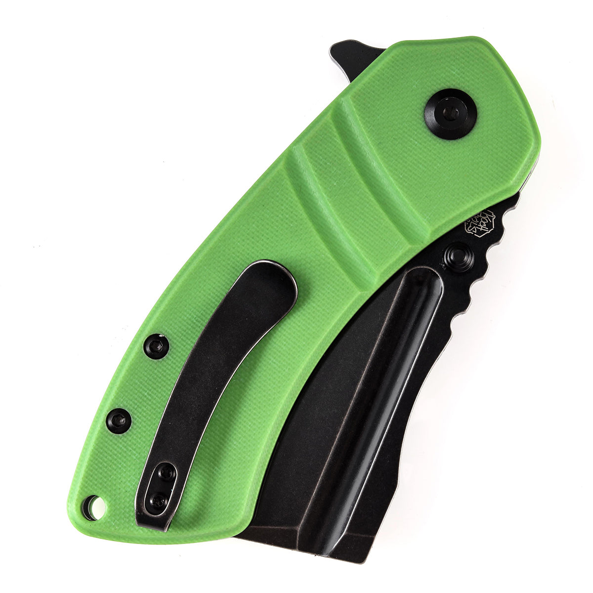 Kansept M+ Korvid T2030B3U grass green G10 handle scales