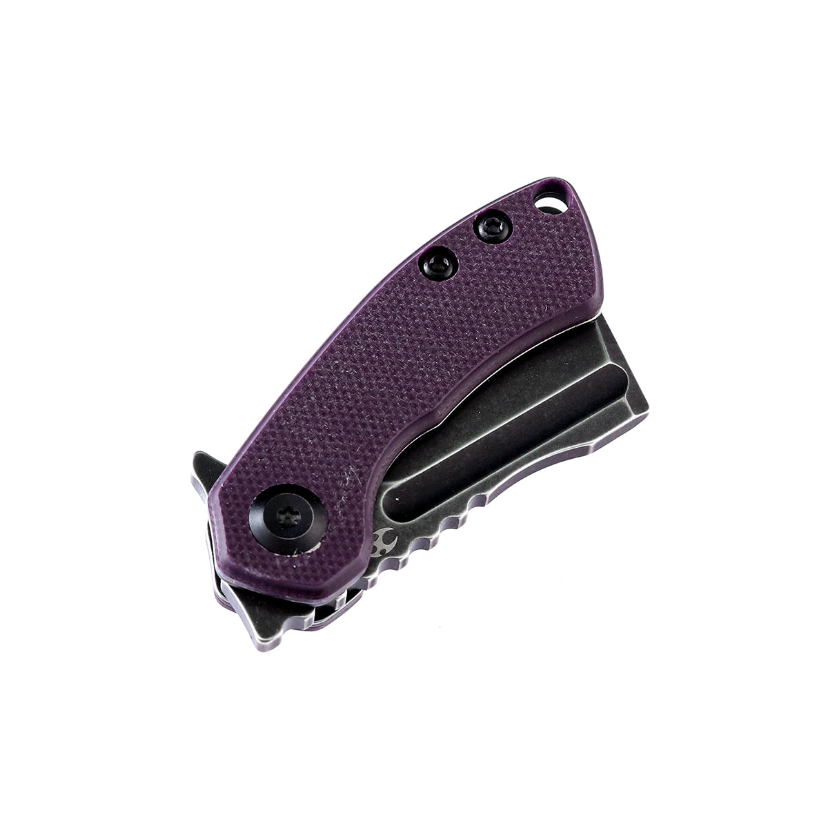 Kansept Mini Korvid T3030A3 purple G10 handle scales
