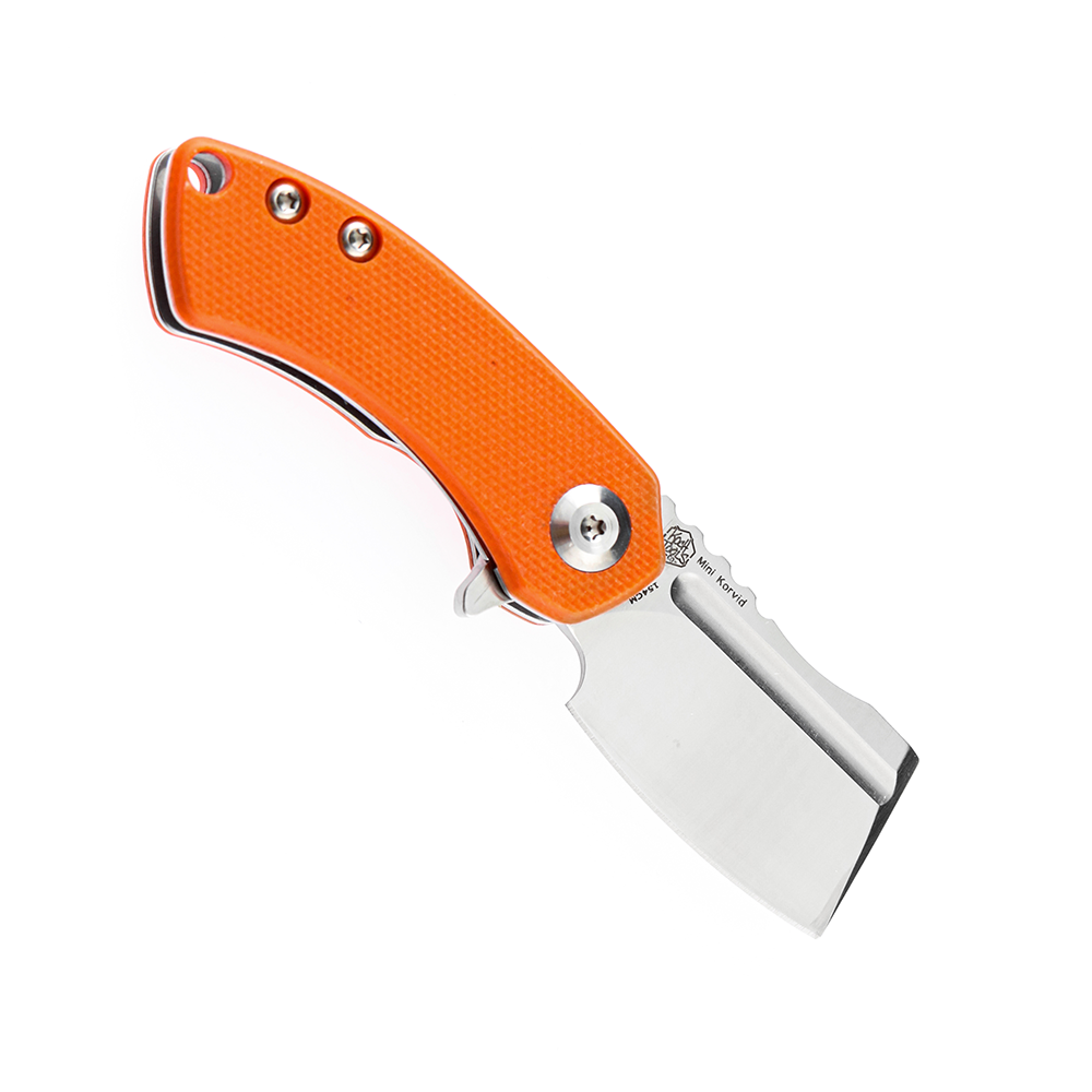 Kansept Mini Korvid T3030A6 open position showing 154CM cleaver blade