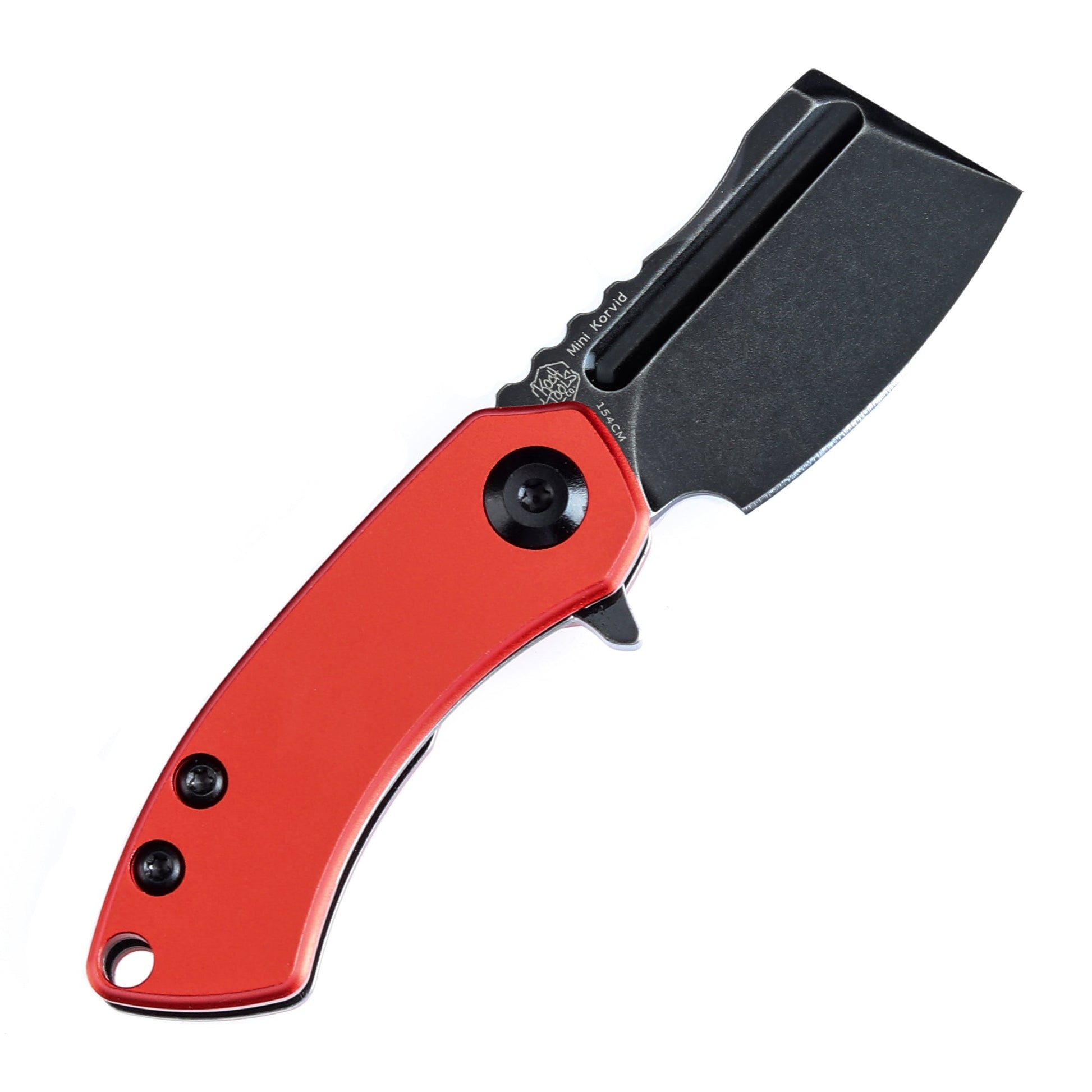 Kansept Mini Korvid T3030P3 open position showing 154CM cleaver blade