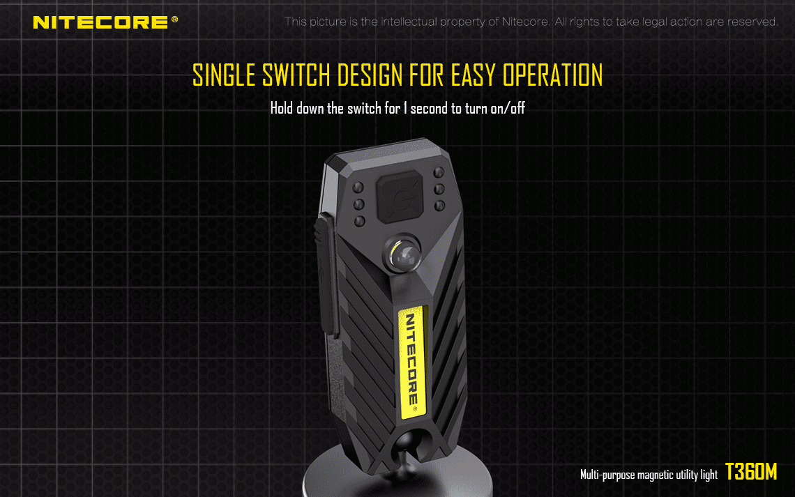 Nitecore T360M 45 Lumen USB Rechargeable Utility Light