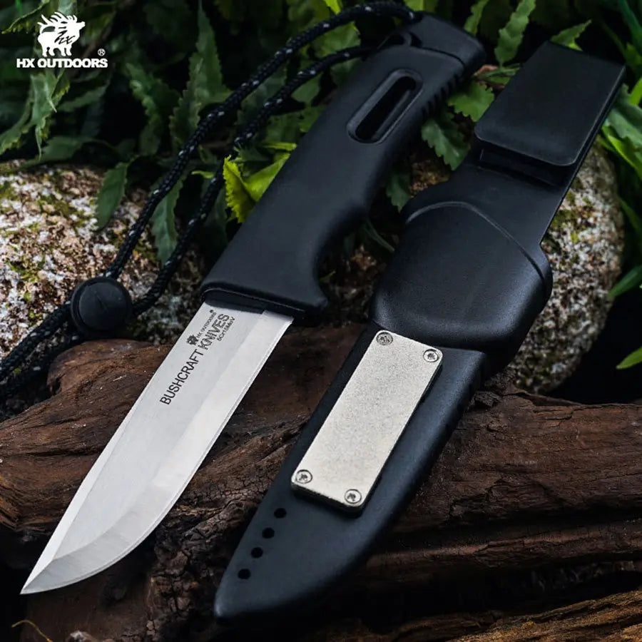 HX Outdoors Survival Master 4 TD-21B with PP plastic sheath and magnesium fire starter