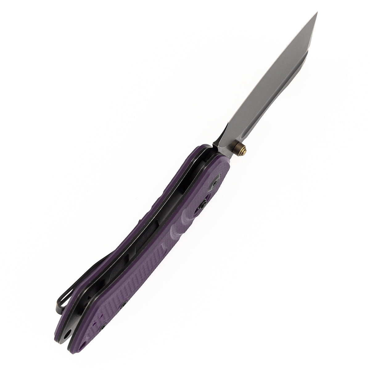 Kansept Korvid V TE2030V3 blade detail – blackwash D2 cleaver