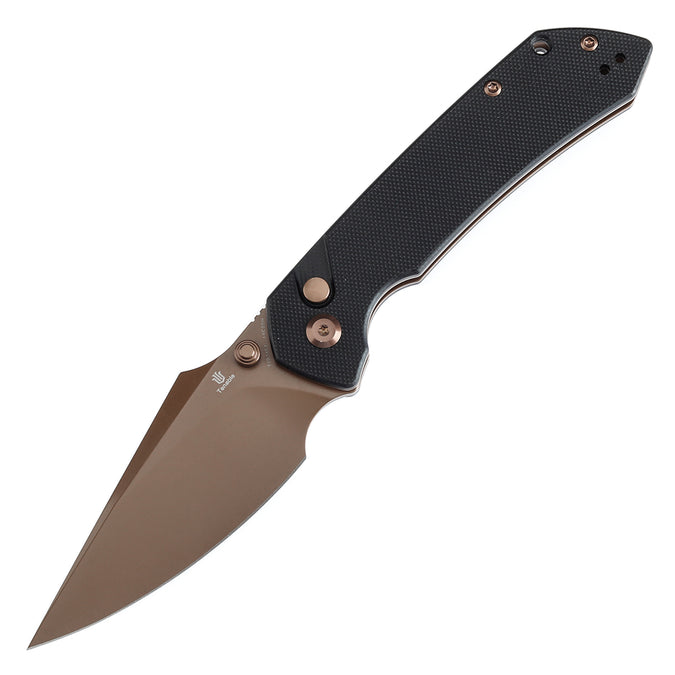 Tenable Fenrir T1034F2 open position showing 14C28N harpoon blade