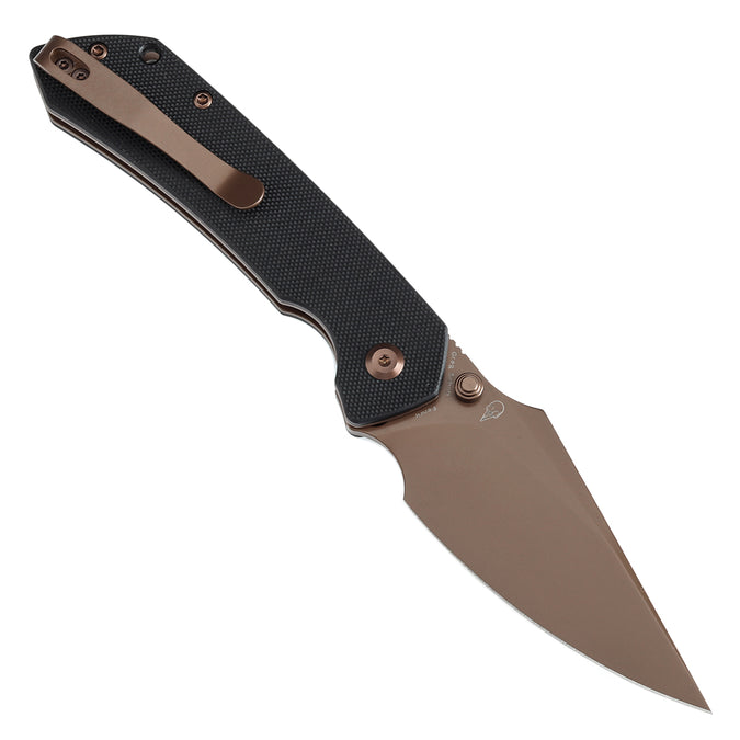 Tenable Fenrir T1034F2 profile view showing black G10 handle