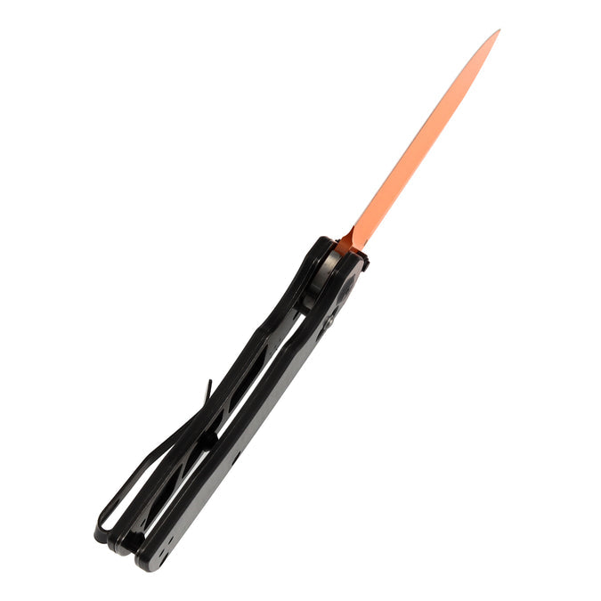 Tenable Kryo T1001V12 view 4 – 3.58" flat grind drop point detail