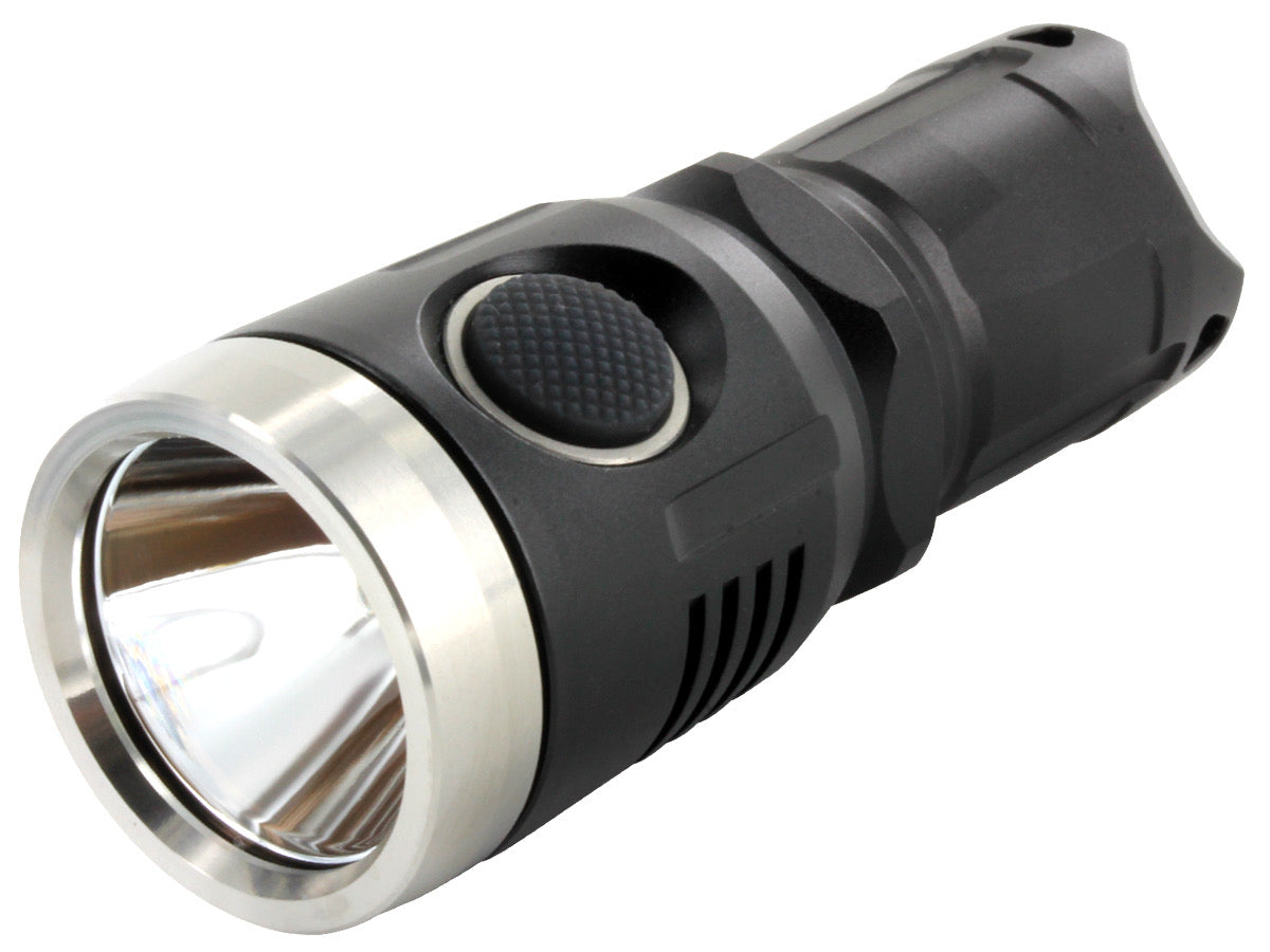 Sunwayman C13R 380 Lumen 1x 16340 CREE XM-L2 U3 LED USB Rechargeable Flashlight -Black