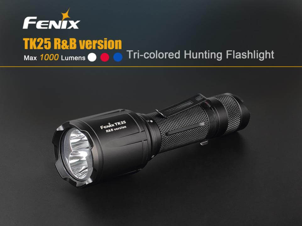 Fenix TK25 R&B Version 1000 Lumen 1 x 18650 CREE XP-G2 LED Flashlight