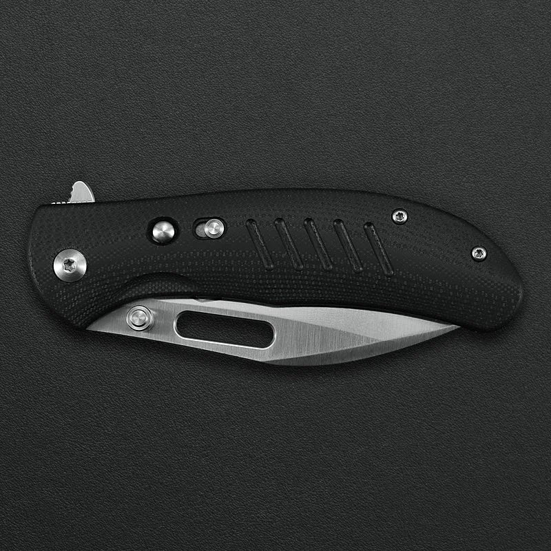 Critical Strike ZULU TL505-BKSA black G10 handle scales