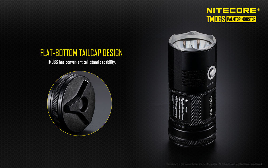 Nitecore TM06S 4x 18650 4000 Lumens 4x CREE XM-L2 U3 LED Flashlight