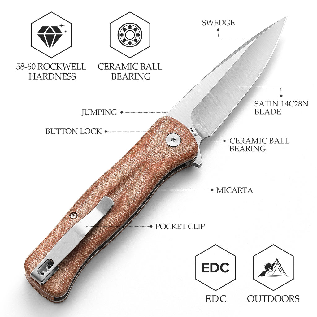 TRIVISA Dor-04Br TY09-OM-14C blade and handle specifications