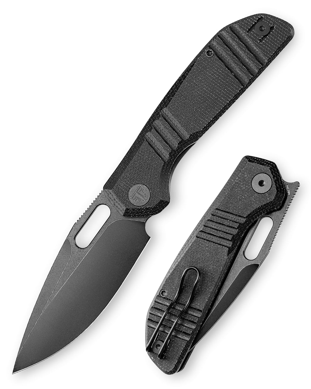 TRIVISA Gecko-BM JM04-BM-14 3.4" Drop Point Lock Knife with Micarta Handle