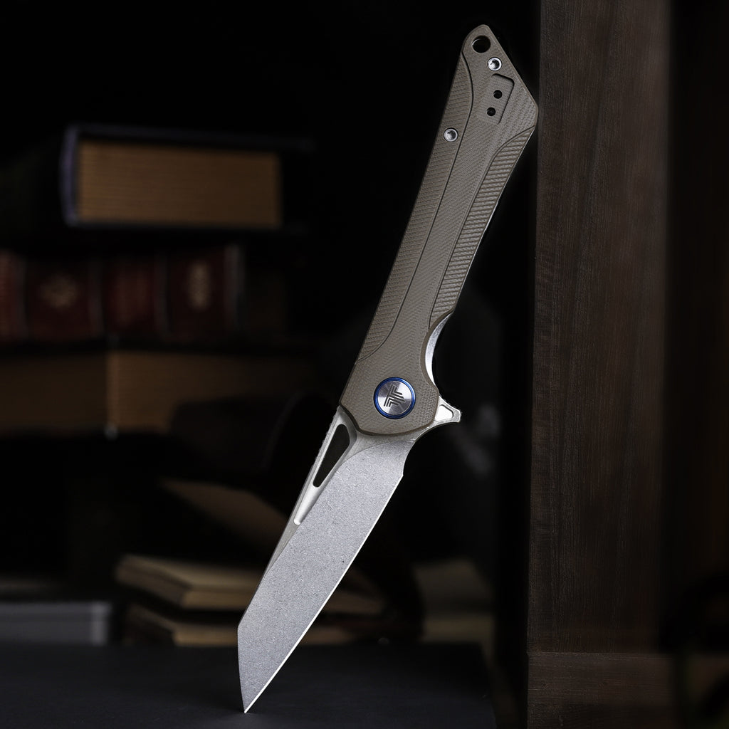 TRIVISA Monoceros-03D TY25-DG lock knife with G10 handle