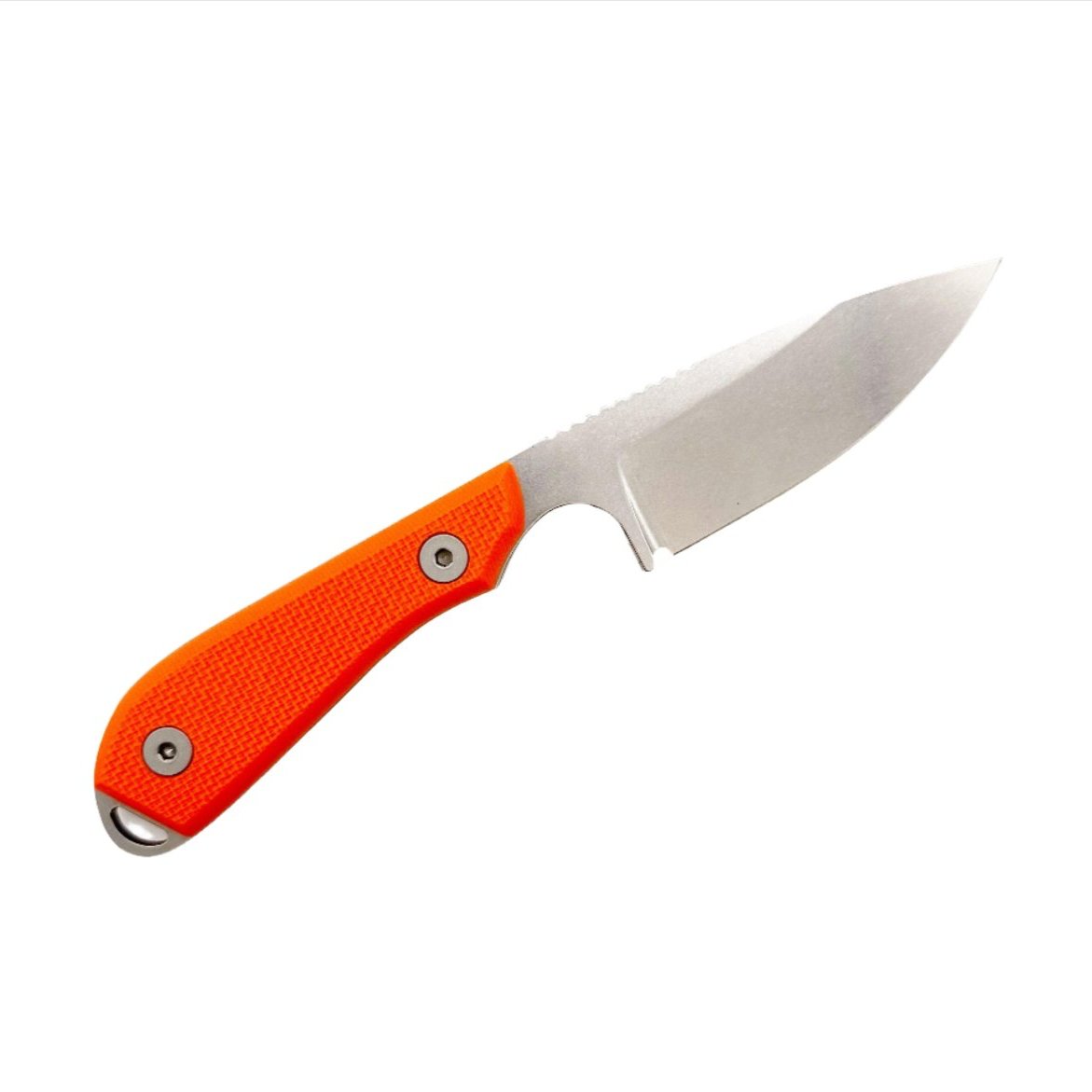 White River M1 Pro Fixed Blade 3in Magnacut Steel Orange Textured G10 Handles