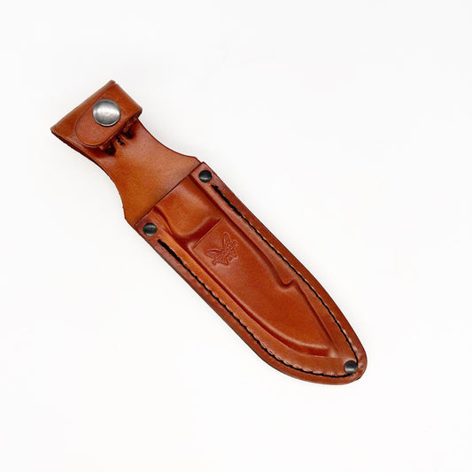 Benchmade 103194F Brown Leather Sheath for 15004 Saddle Mountain Skinner with Hook