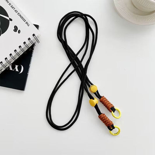 Viperade VAA4-08 Colorful Lanyard Strap (Black) front view