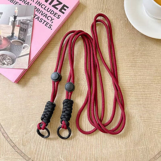 Viperade VAA4-10 Colorful Lanyard Strap (Dark Red) front view