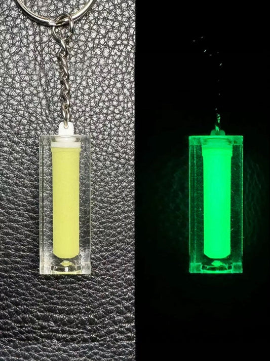 Viperade VAA5 Glow-in-the-Dark EDC Keychain (Green) front view