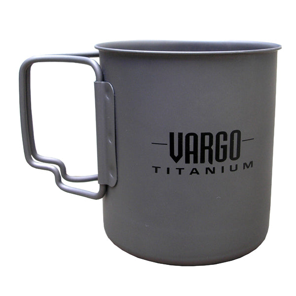 Vargo Titanium 450 Travel Mug VAR-TravelMug-Ti product photo – 450 ml single-wall titanium mug