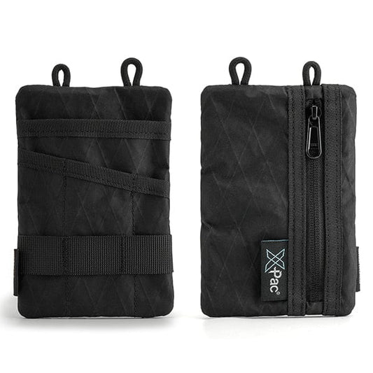 Viperade VE1-XPAC EDC Pocket Organizer Pouch (X-Pac Black) front view