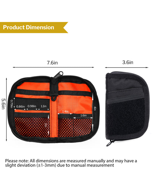 Viperade VE10 EDC Tool Pouch (Light Green / Green) front view